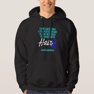 Alopecia Awareness Haarausfall Krieger Perfect Hea Hoodie