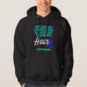 Alopecia Awareness Haarausfall Krieger Perfect Hea Hoodie
