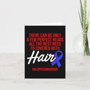 Alopecia Awareness Haarausfall Krieger Perfect Hea Karte