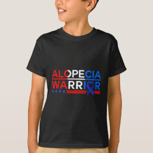 Alopecia-Bewusstsein Haarausfall Krieger Ernährung T-Shirt