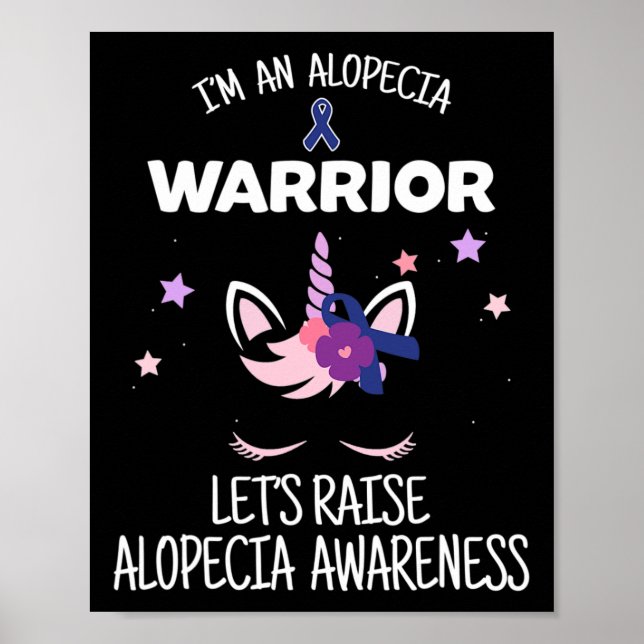Alopecia Kriegrior Poster (Vorne)