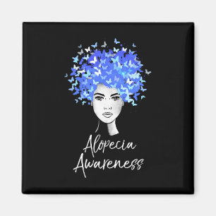 Alopecia Sensibilisierung Schmetterlinge Geschenk Magnet