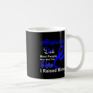 Alopecia Sensibilisierungskampagne Vater Unterstüt Kaffeetasse