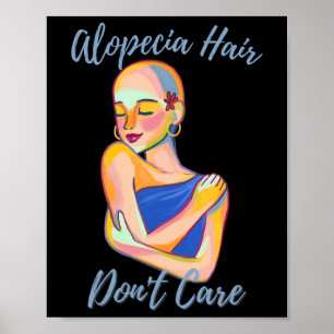 Alopezie bei Frauen1 Poster