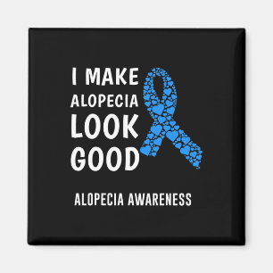 Alopezie Bewusstsein 1 Magnet