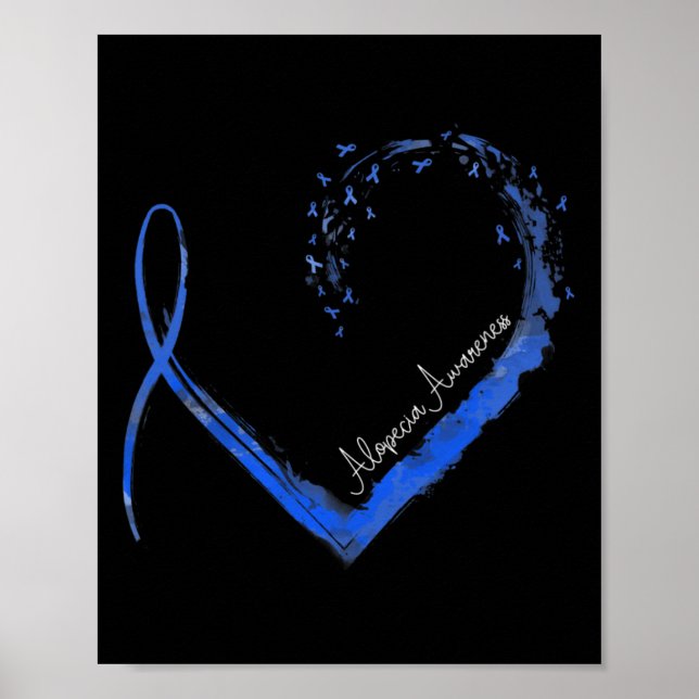 Alopezie Bewusstsein des Herzens 1 Poster (Vorne)