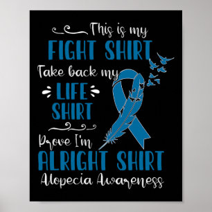 Alopezie Bewusstsein Mein Kampf Poster