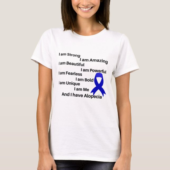 Alopezie Inspiration Shirt (Vorderseite)