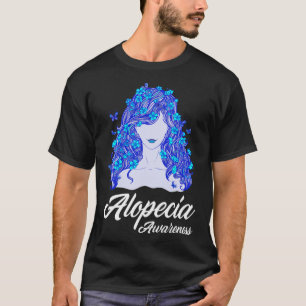 Alopezie Krieger Haarausfall Krieger Alopecia Awar T-Shirt