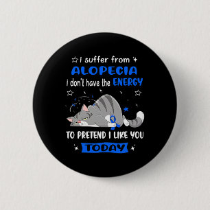 Alopezie Krieger I leidet an Alopezie Button