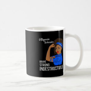 Alopezie Krieger unstrukturierbare Überlebenschärf Kaffeetasse