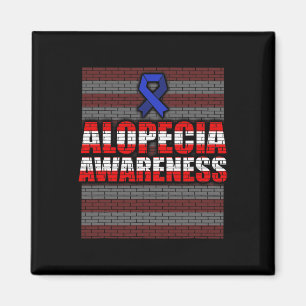 Alopezie Sensibilisierung für Haarausfall Krieger Magnet