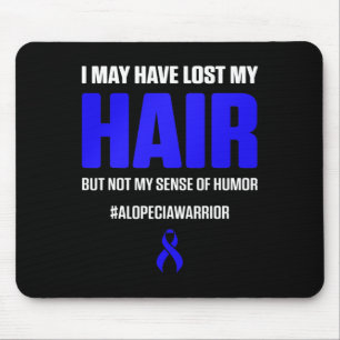 Alopezie Sensibilisierung für Haarausfall Krieger  Mousepad