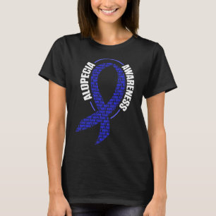 Alopezie Sensibilisierung für Haarausfall Krieger  T-Shirt
