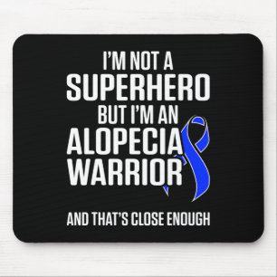 Alopezie Sensibilisierung Haarausfall Krieger Held Mousepad