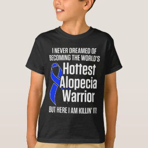 Alopezie Sensibilisierung Haarausfall Krieger Hitz T-Shirt