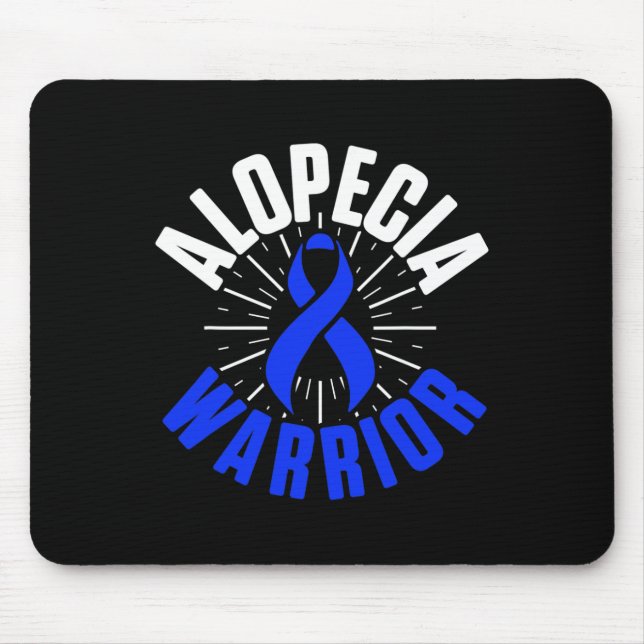 Alopezie Sensibilisierung Haarausfall Krieger Ther Mousepad (Vorne)