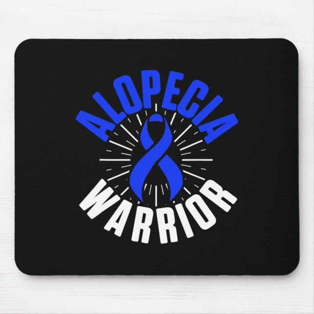 Alopezie Sensibilisierung Haarausfall Krieger Ther Mousepad (Vorne)
