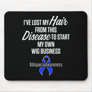 Alopezie Sensibilisierung Haarausfall Krieger Wig  Mousepad