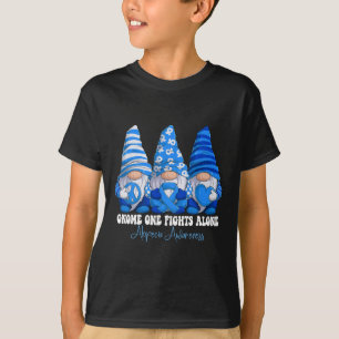 Alopezie Sensibilisierungsmonat Blauer Schleifen G T-Shirt