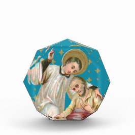 Aloysius Gonzaga & Plague Victim (M 006) Fotoblock