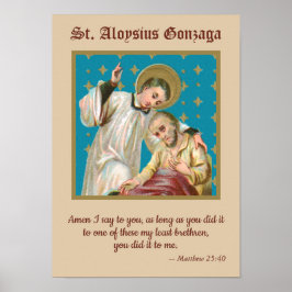 Aloysius & Plague Victim (M 006) Poster