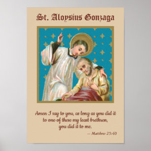 Aloysius & Plague Victim (M 006) Poster