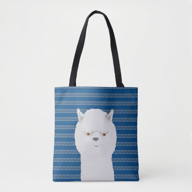 Alpaca Allover Tote Bag (Vorderseite)
