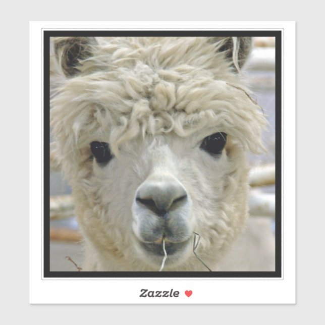 Alpaca Aufkleber (Blatt)