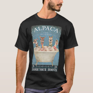 Alpaca-Badeseife waschen Ihre Hufe Klassischer T - T-Shirt