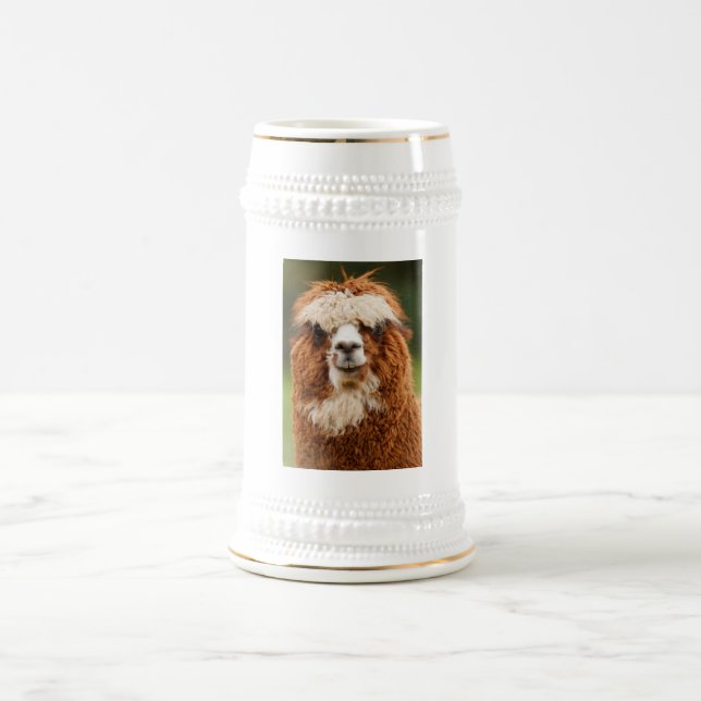 Alpaca Bierglas (Mittel)