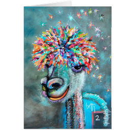Alpaca - Bossy Betty 2 mit Story Card