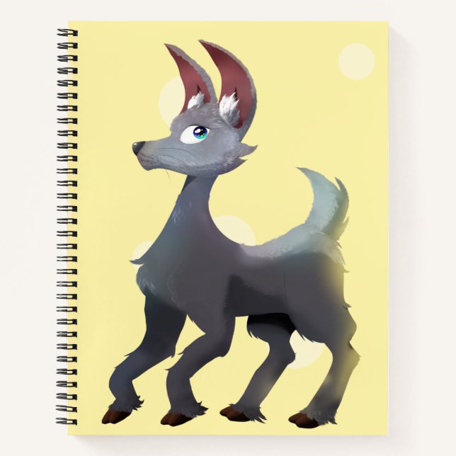 Alpaca Bunny - Ultimate Gray/IlluminHering Notizbuch (Vorderseite)