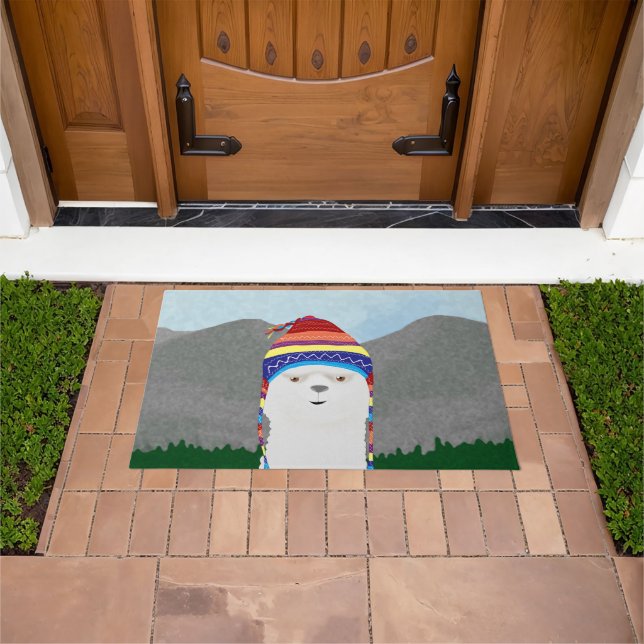 Alpaca Doormat Fußmatte (Außenbereich)