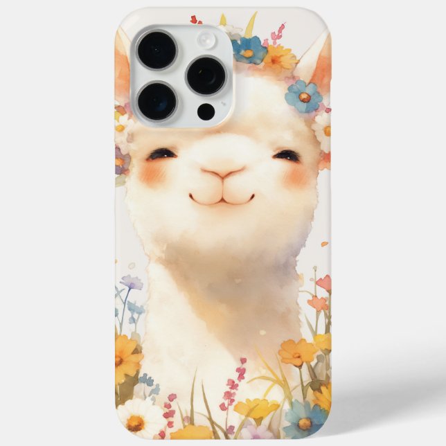 Alpaca Eine Wiese der Freude Case-Mate iPhone Hülle (Rückseite)