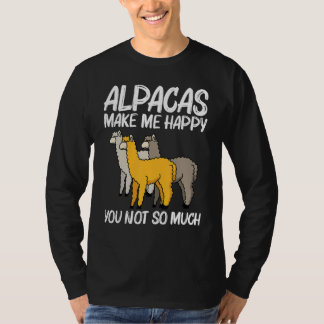 Alpaca For Men Women Camelid Mammal Animal  1 T-Shirt