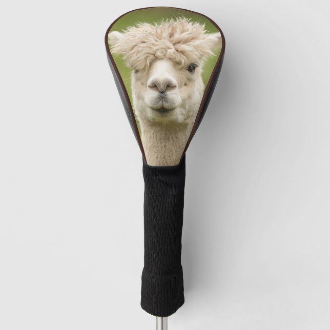 ALPACA FUNNY GOLF TREIBER DECKEN GOLF GIFTS GOLF HEADCOVER (Vorderseite)