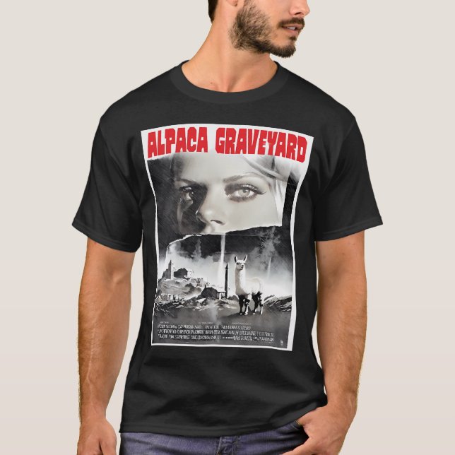 Alpaca Graveyard T-Shirt (Vorderseite)