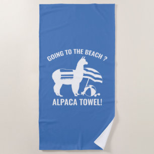 Alpaca-Handtuch Strandtuch
