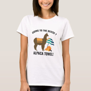 Alpaca-Handtuch T-Shirt