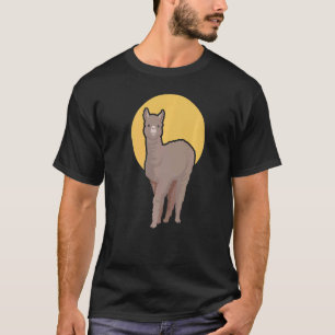 Alpaca Illustration Guanaco Llama Vicuna Züchter A T-Shirt
