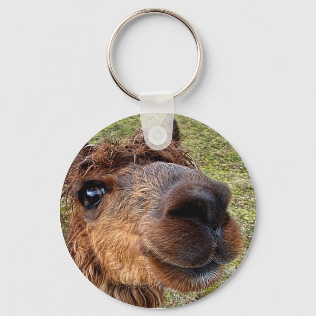 Alpaca Keychain Schlüsselanhänger (Vorderseite)