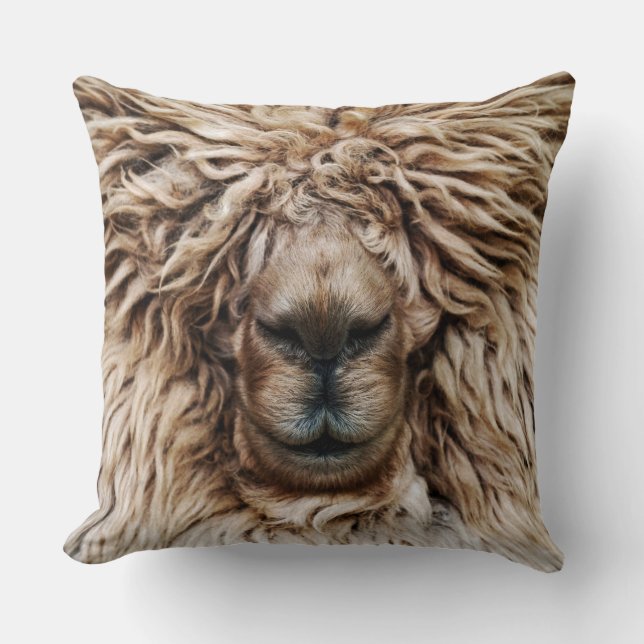 Alpaca Kissen (Vorderseite)