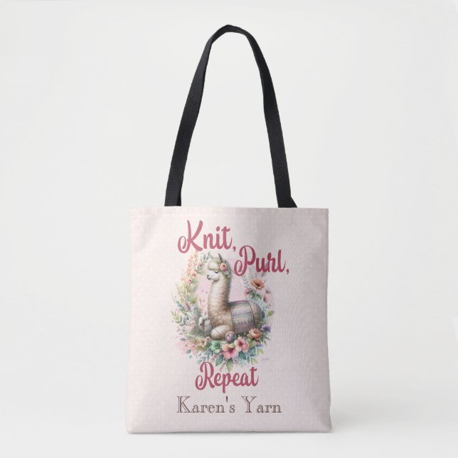 Alpaca-Knitter (Vorderseite)