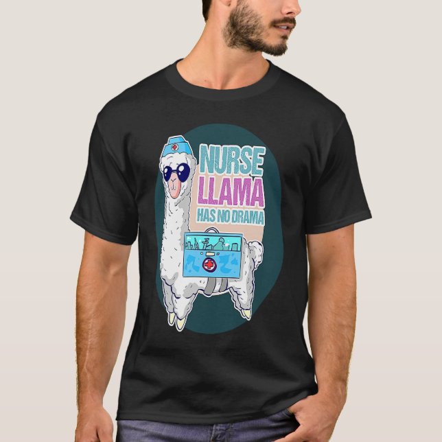 Alpaca Llama farm animals  for llama fans and T-Shirt (Vorderseite)