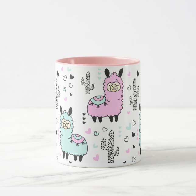 Alpaca/Llama Tasse (Zentrum)