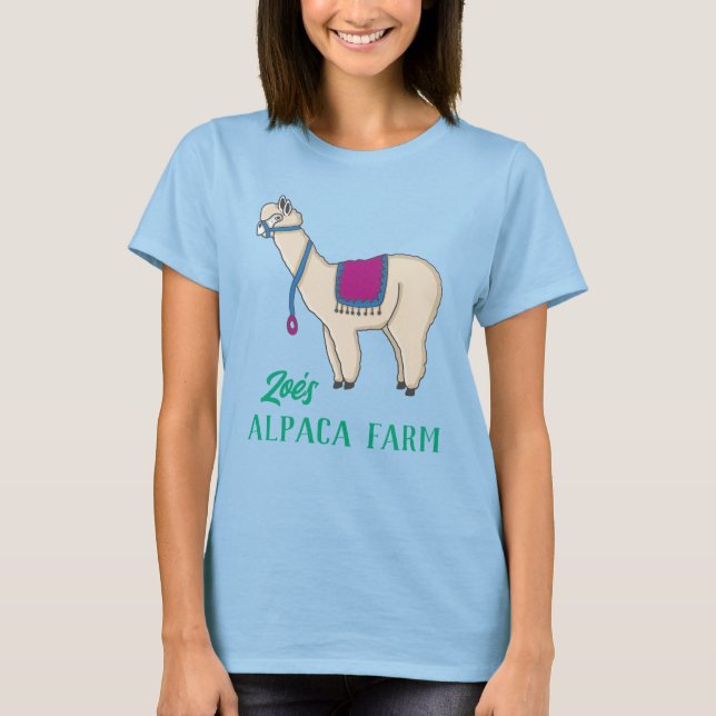 Alpaca Lover T-Shirt (Vorderseite)