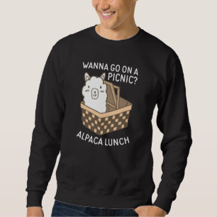 Alpaca Lunch Sweatshirt