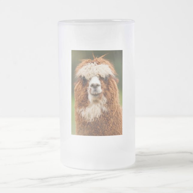 Alpaca Mattglas Bierglas (Mittel)