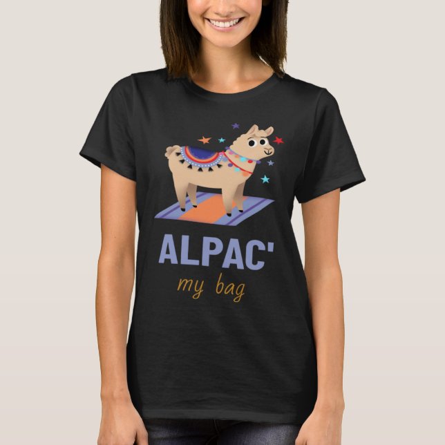 Alpaca my bag T-Shirt (Vorderseite)
